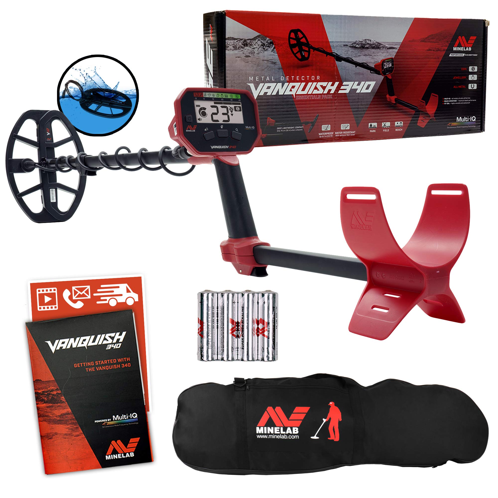 Minelab Vanquish 340 金属探测器